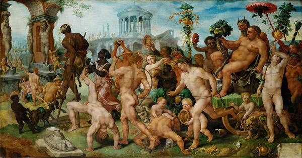 unknow artist Triumphzug des Bacchus oil painting image